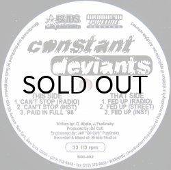 画像1: CONSTANT DEVIANTS / CAN'T STOP