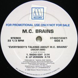 画像1: M.C. BRAINS / EVERYBODY'S TALKING ABOUT M.C. BRAINS