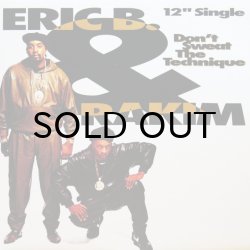 画像1: ERIC B. & RAKIM / DON'T SWEAT THE TECHNIQUE