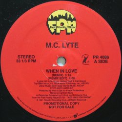 画像1: M.C. LYTE / WHEN IN LOVE