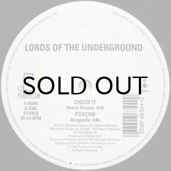 画像1: LORDS OF THE UNDERGROUND / CHECK IT