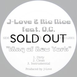 画像1: J-LOVE & RICH NICE feat. O.C. - KING OF NEW YORK