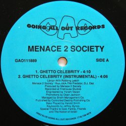 画像1: MENACE 2 SOCIETY / GHETTO CELEBRITY