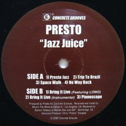 画像1: PRESTO / JAZZ JUICE