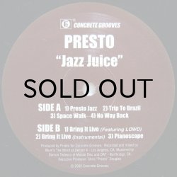 画像1: PRESTO / JAZZ JUICE