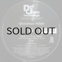 GHOSTFACE KILLAH / BACK LIKE THAT REMIX