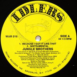 画像1: JUNGLE BROTHERS / BECAUSE I GOT IT LIKE THAT