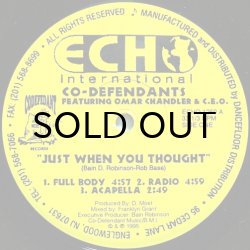 画像1: Co-Defendants – Just When You Thought / Get Your Weight Up