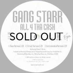 画像1: GANG STARR / ALL 4 THA CA$H