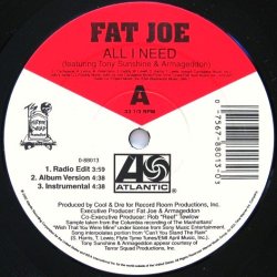 画像2: Fat Joe / All I Need feat. Tony Sunshine & Armageddon 