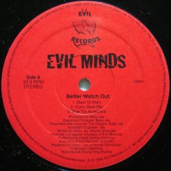 画像1: EVIL MINDS / BETTER WATCH OUT