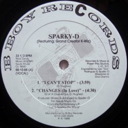 画像2: Sparky-D - I Can't Stop / Changes (In Love) 