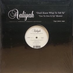 画像1: Aaliyah - Don't Know What To Tell Ya