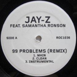 画像1: Jay-Z featuring Samantha Ronson – 99 Problems (Remix)