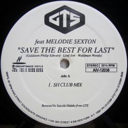 画像1: GTS feat. Melodie Sexton - Save The Best For Last