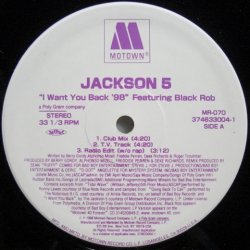 画像1: Jackson 5 featuring Black Rob - I Want You Back '98
