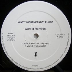 画像1: Missy "Misdemeanor" Elliott – Work It Remixes