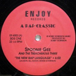 画像1: Spoonie Gee & The Treacherous Three – The New Rap Language