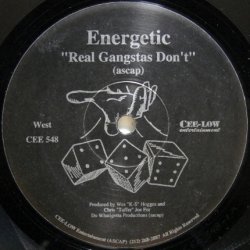 画像1: Energetic – Real Gangstas Don't / So Test Me