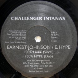 画像1: Earnest Johnson / E. Hype – 100% Hype