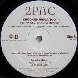 画像1: 2Pac – Bonus Tracks from The Platinum LP "Loyal To The Game"