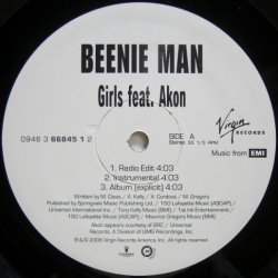 画像1: Beenie Man featuring Akon – Girls