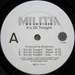画像1: Militia All Stars – It's On Tonight / Get On By