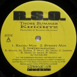 画像1: R.S.O. – Those Summer Knightz / You'll Never Know