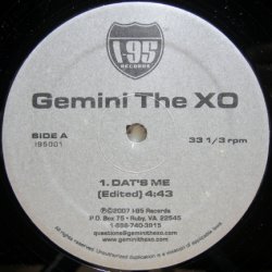 画像1: Gemini The Xo – Dat's Me