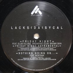 画像1: Lacksidaisycal – Friday Night / Nothing Going On...