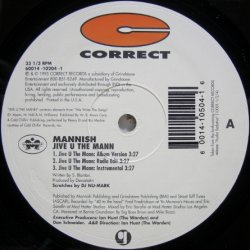 画像1: Mannish – Jive U The Mann / Mannish