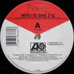 画像1: Brandy – Who Is She 2 U