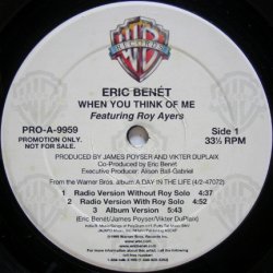 画像1: Eric Benét – When You Think Of Me