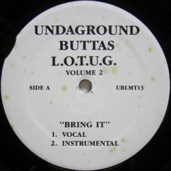 画像1: Lords Of The Underground / Infamous Backspin – Undaground Buttas Volume 2