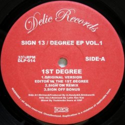 画像1: Sign 13 – Degree E.P. Vol.1