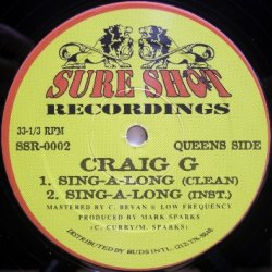 画像1: Craig G – Sing-A-Long / Welcome 2 The Game