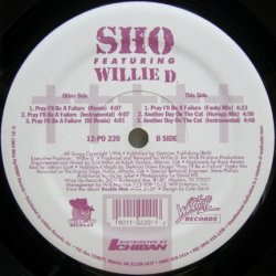 画像1: Sho featuring Willie D – Pray I'll Be A Failure