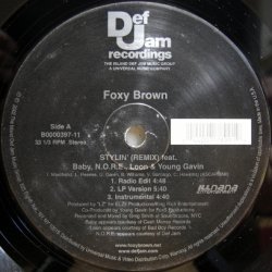 画像1: Foxy Brown feat. Baby • N.O.R.E. • Loon & Young Gavin – Stylin' (Remix)