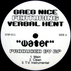 画像1: GREG NICE feat. VERBAL KENT / WATER