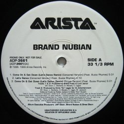 画像1: BRAND NUBIAN / COME ON & GET DOWN