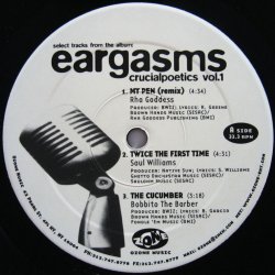 画像1: SELECT TRACKS FROM THE ALBUM:  EARGASMS - CRUCIALPOETICS VOL. 1