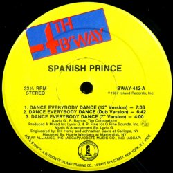 画像1: SPANISH PRINCE / DANCE EVERYBODY DANCE
