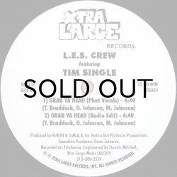 画像1: L.E.S. CREW feat. TIM SINGLE / GRAB YA HEAD