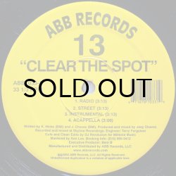 画像1: 13 / CLEAR THE SPOT