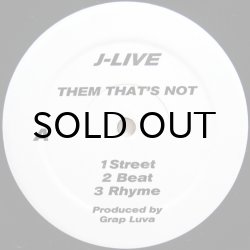 画像1: J-LIVE / THEM THAT'S NOT