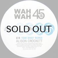 ALISON CROCKETT / UR（YAM WHO? REMIX）