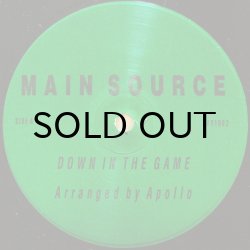 画像1: MAIN SOURCE / DOWN IN THE GAME