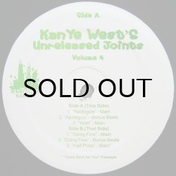 画像1: KANYE WEST / UNRELEASED JOINTS VOLUME 4