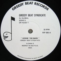 画像1: GREEDY BEAT SYNDICATE / KICKIN' THE BASS