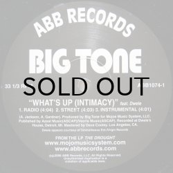 画像1: BIG TONE / WHAT'S UP （INTIMACY）